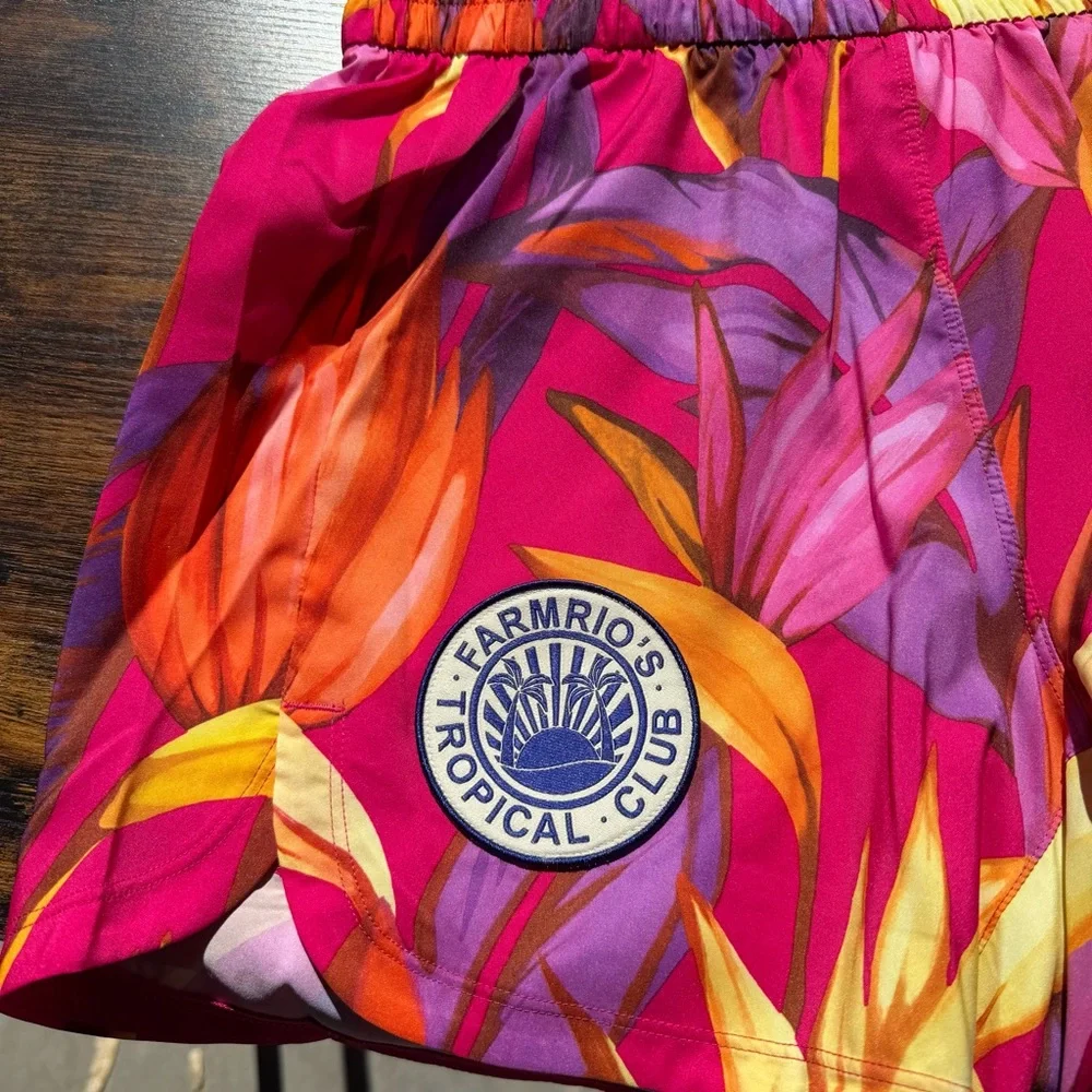 Farm Rio X Adidas Athletic Shorts - Picture 3 of 6